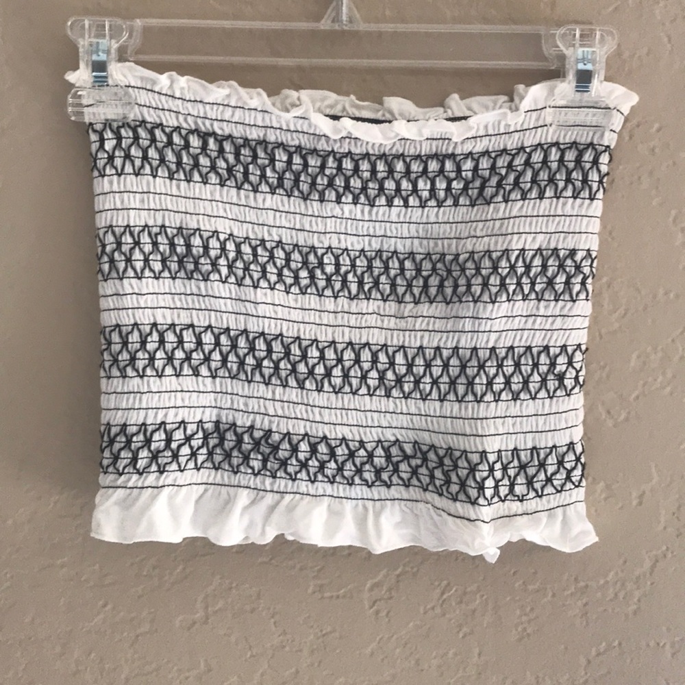 AE Ruffled Tube Top